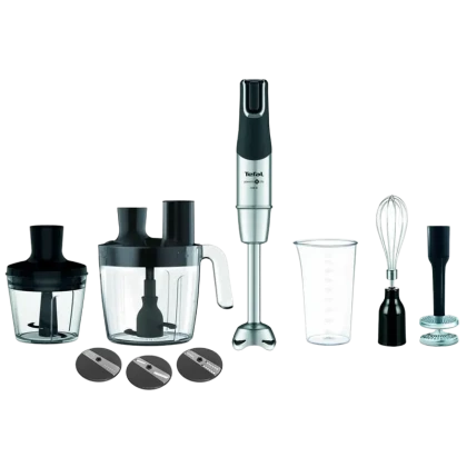 Blender de mână Tefal HB95LD38, Negru Argintiu