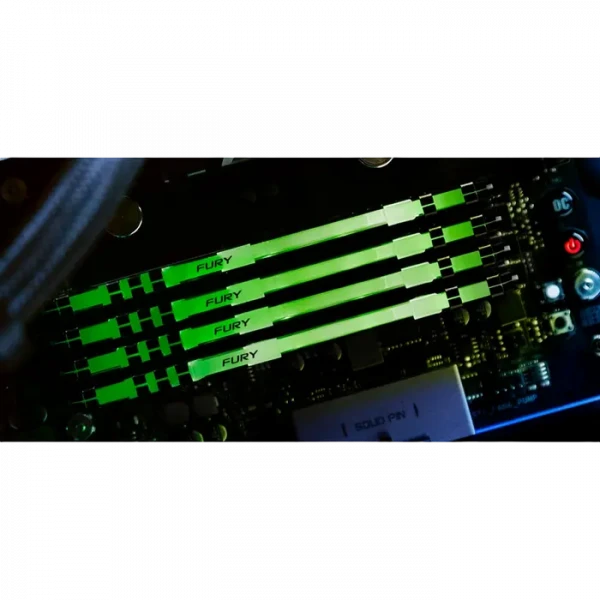 Оперативная память Kingston FURY Beast RGB, DDR4 SDRAM, 2666 МГц, 16Гб, KF426C16BB1A/16