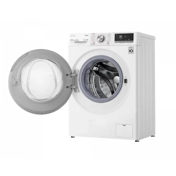 Mașină de spălat LG F2WV7S8S2E, 8,5kg, Alb