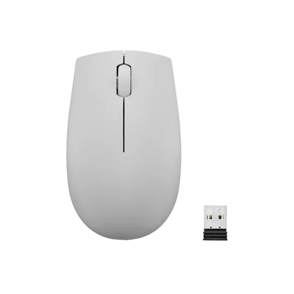 Беcпроводная мышь Lenovo 300 Compact, Серый