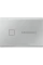 SSD portabil extern Samsung T7 Touch, 500 GB, Argintiu (MU-PC500S/WW)