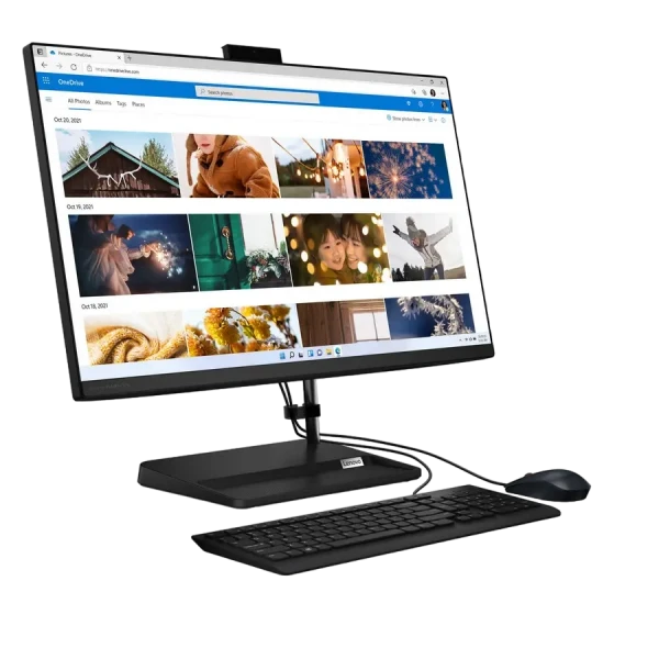 Computer All-in-One Lenovo IdeaCentre 3 27IAP7, 27, Intel Core i5-12450H, 16GB/512GB, Fără SO, Negru