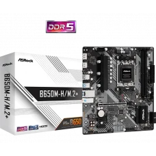 Placă de bază ASRock B650M-H/M.2+, AM5, AMD B650, Micro-ATX