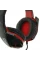 Căști gaming QUMO Bionic, Cu fir, Negru/Roșu