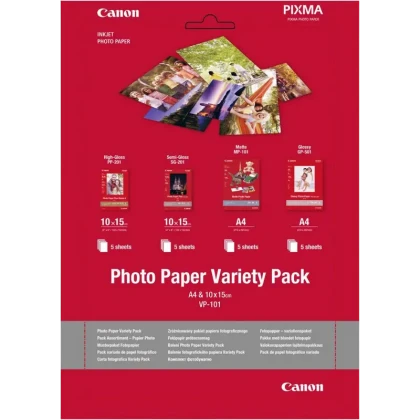 Фото бумага Canon Photo Paper Variety Pack, A4
