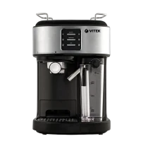 Cafetiera manuala VITEK VT-8489, 1250W, Argintiu
