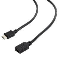 Видео кабель Cablexpert CC-HDMI4X-0.5M, HDMI (M) - HDMI (F), 0,5м, Чёрный