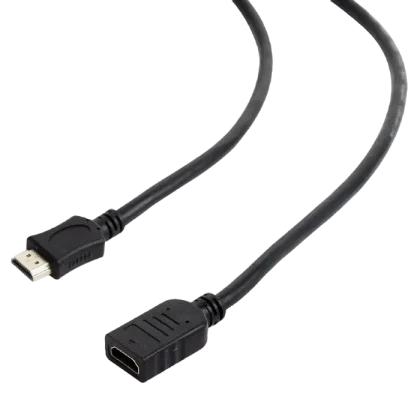 Видео кабель Cablexpert CC-HDMI4X-0.5M, HDMI (M) - HDMI (F), 0,5м, Чёрный
