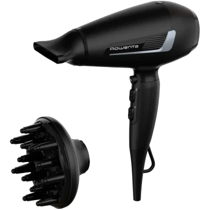Фен Rowenta Pro Expert CV8820F0, 2100 Вт, Чёрный