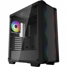 Компьютерный корпус Deepcool CC560 ARGB, Midi-Tower, ATX PS2 , Чёрный