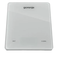 Cântar electronic de bucătărie Gorenje KT05LBW, Alb
