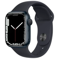 Умные часы Apple Watch Series 7 GPS MKN53, 45мм, Midnight