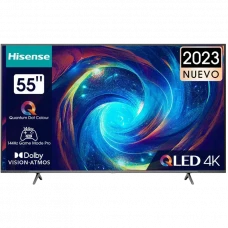 55 QLED SMART TV Hisense 55E7KQ Pro, 3840x2160 4K UHD, VIDAA U7.0, Gri