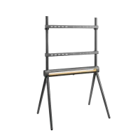 Подставка под телевизор на ножке Reflecta Elegant 70SG LED space grey, #23192, Чёрный