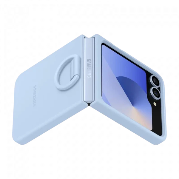Husă Samsung Silicone Case Flip 6, Albastru