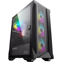 Carcasă PC Gamemax Brufen C1, Midi-Tower, Fără PSU, Negru