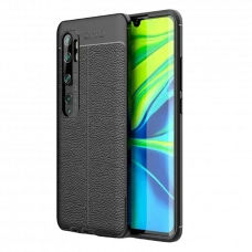 Husă Xcover RedMi Note 10 Pro - Leather, Negru