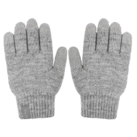 Mănuși senzoriale Moshi Digits Touchscreen Gloves, Medium, Gri deschis