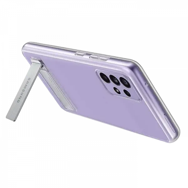Задний чехол Samsung Clear Standing Cover - Galaxy A72, Прозрачный