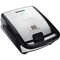 Aparat pentru sandwich multifunctional Tefal SW854D16, Negru / Argintiu