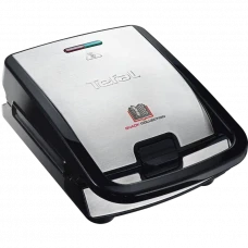 Aparat pentru sandwich multifunctional Tefal SW854D16, Negru / Argintiu