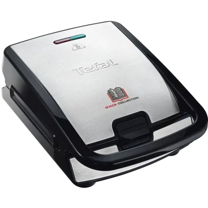 Aparat pentru sandwich multifunctional Tefal SW854D16, Negru / Argintiu