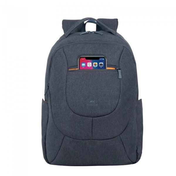 Rucsac pentru Laptop RivaCase Galapagos, 15.6, Poliester, Gri închis