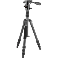 Trepied/Monopod Vanguard VEO3 GO204CP, Negru