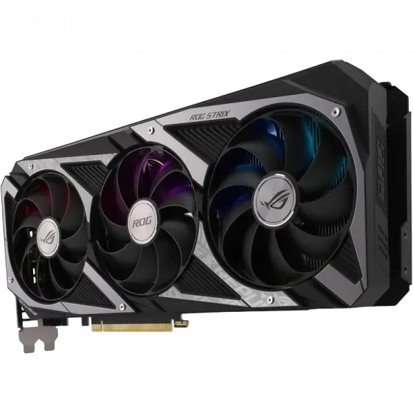 Видеокарта ASUS ROG-STRIX-RTX3060-O12G-V2-GAMING, 12ГБ GDDR6 192бит