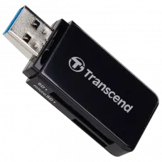 Cititor de carduri Transcend TS-RDF5, USB Type-A, Negru
