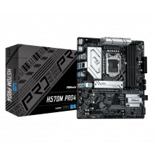 Материнская плата ASRock H570M PRO4, LGA1200, Intel H570, Micro-ATX
