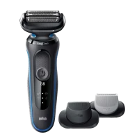 Электробритва мужская BRAUN Series 5, Черный | Синий