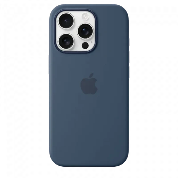 Чехол Apple iPhone 16 Pro Silicone Case with MagSafe, Denim