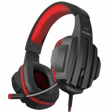 Căști gaming SVEN AP-G300MV, Cu fir, Negru/Roșu