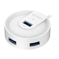 Adaptor Hub A4Tech HUB-30, Alb