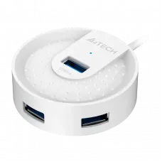 Adaptor Hub A4Tech HUB-30, Alb