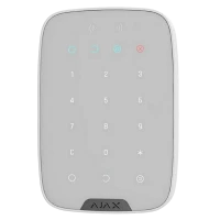 Tastatură tactilă fără fir Ajax KeyPad, Alb