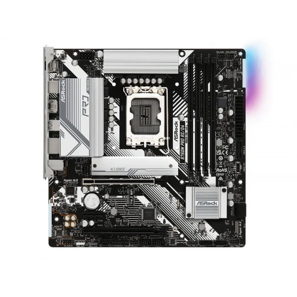Материнская плата ASRock B760M Pro RS/D4, LGA1700, Intel B760, Micro-ATX
