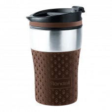 Cană termos Rondell RDS-1162, 0,26L, Maro