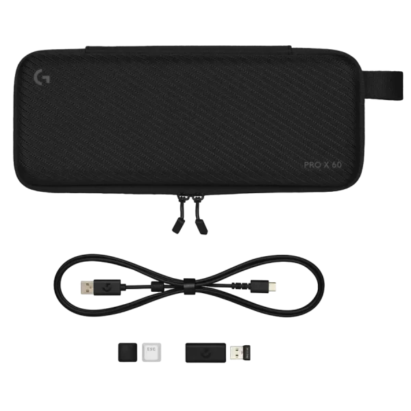 Tastatură Logitech PRO X 60, Cu fir / Fără fir, Negru