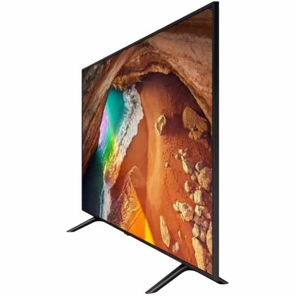 75 LED SMART Телевизор Samsung QE75Q60AAUXUA, 3840x2160 4K UHD, Tizen, Чёрный