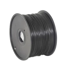 Filament pentru imprimantă 3D Gembird 3DP-PLA3-01-BK, PLA, Negru, 3.0 mm, 1 kg