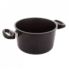 Cratiță AMT Gastroguss AMT-920-E-Z500-L, 3L, 20cm, Negru