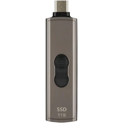Внешний портативный SSD накопитель Transcend ESD330C, 1 ТБ, Коричневый (TS1TESD330C)