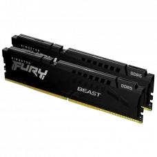 Memorie RAM Kingston FURY Beast, DDR5 SDRAM, 5200 MHz, 16GB, KF552C40BBK2-16