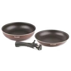Set de tigăi Rondell RDA-1014, cm, Cafeniu
