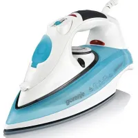 Fier de călcat Gorenje OptiGlide+ SIH2200TC, 2200W, Alb Albastru