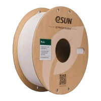 Filament pentru imprimantă 3D ESUN PLA+, Alb, 1.75 mm, 1kg