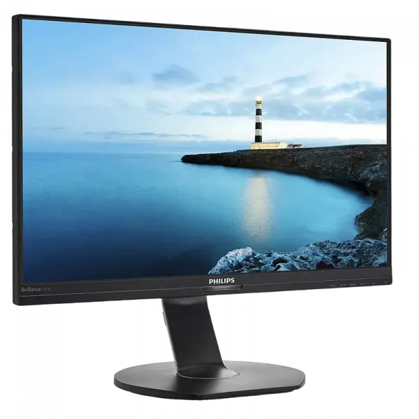 Monitor Philips 241B7QUPBEB / 23,8 inchi / IPS 1920x1080 FHD / Negru/Argintiu