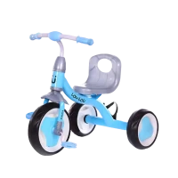 Bicicletă cu trei roți Kikka Boo Lou-Lou Padi, Albastru